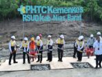 Groundbreaking RSUD Pratama Nias Barat