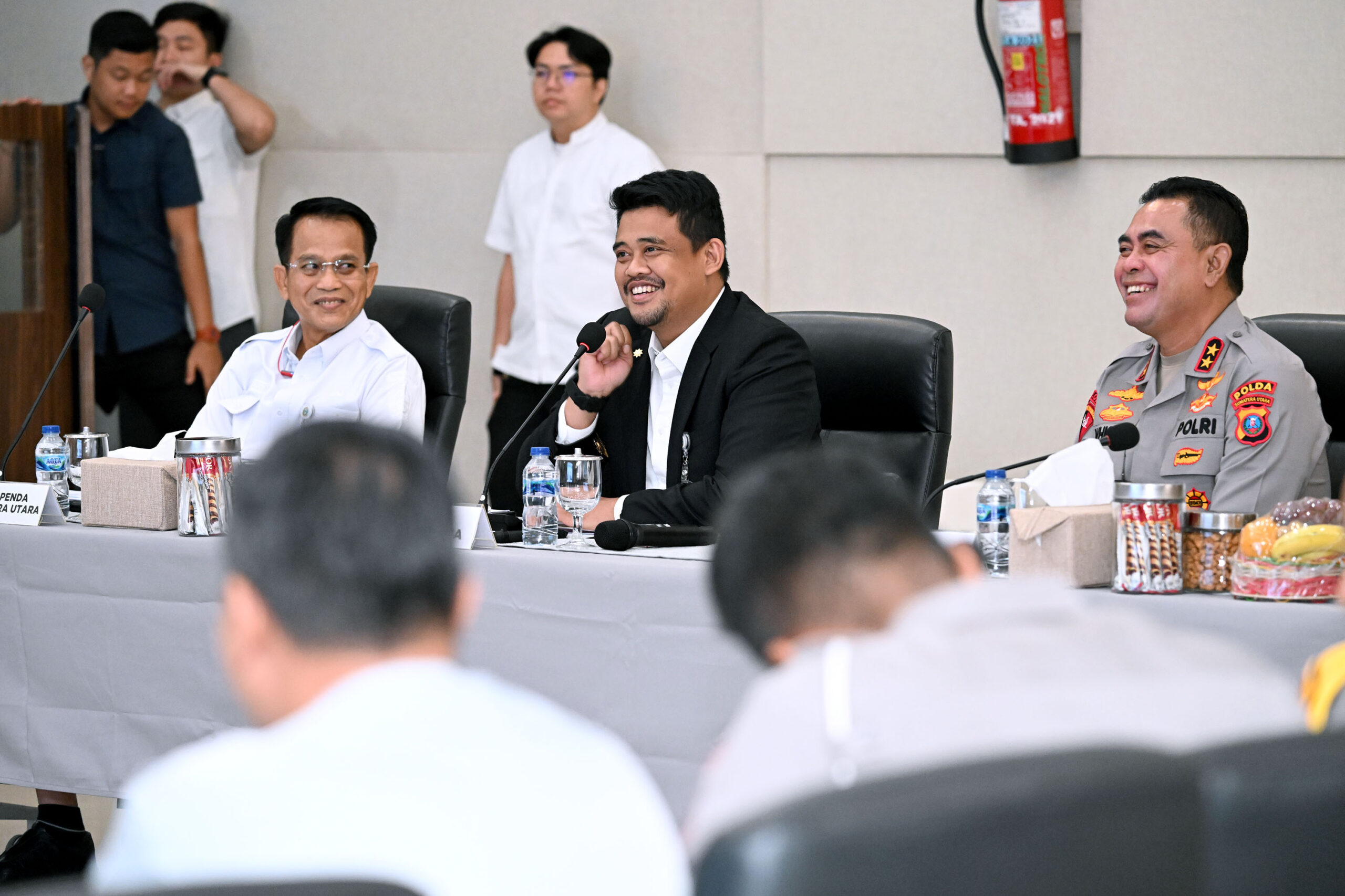 Bobby Nasution dan Kapolda Sumut Rancang Program