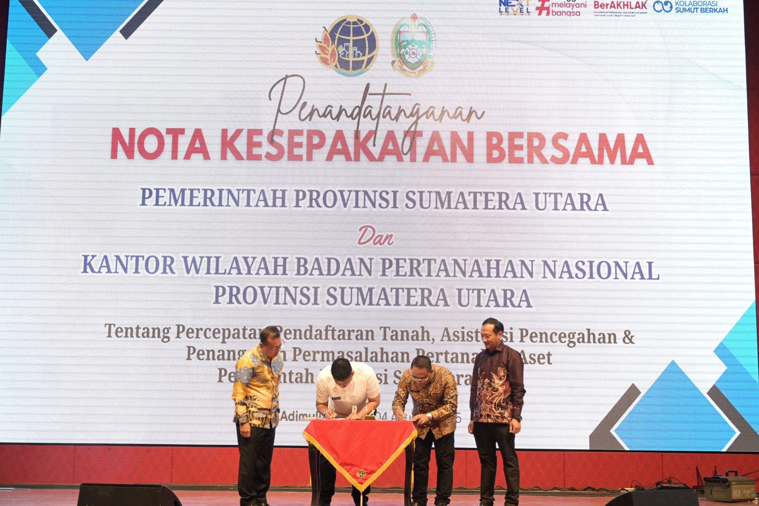 Peluncuran Layanan Peralihan Hak Atas Tanah secara Elektronik,