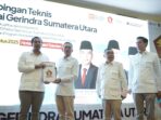 Ade Jona Menerima SK DPD Gerindra Sumut