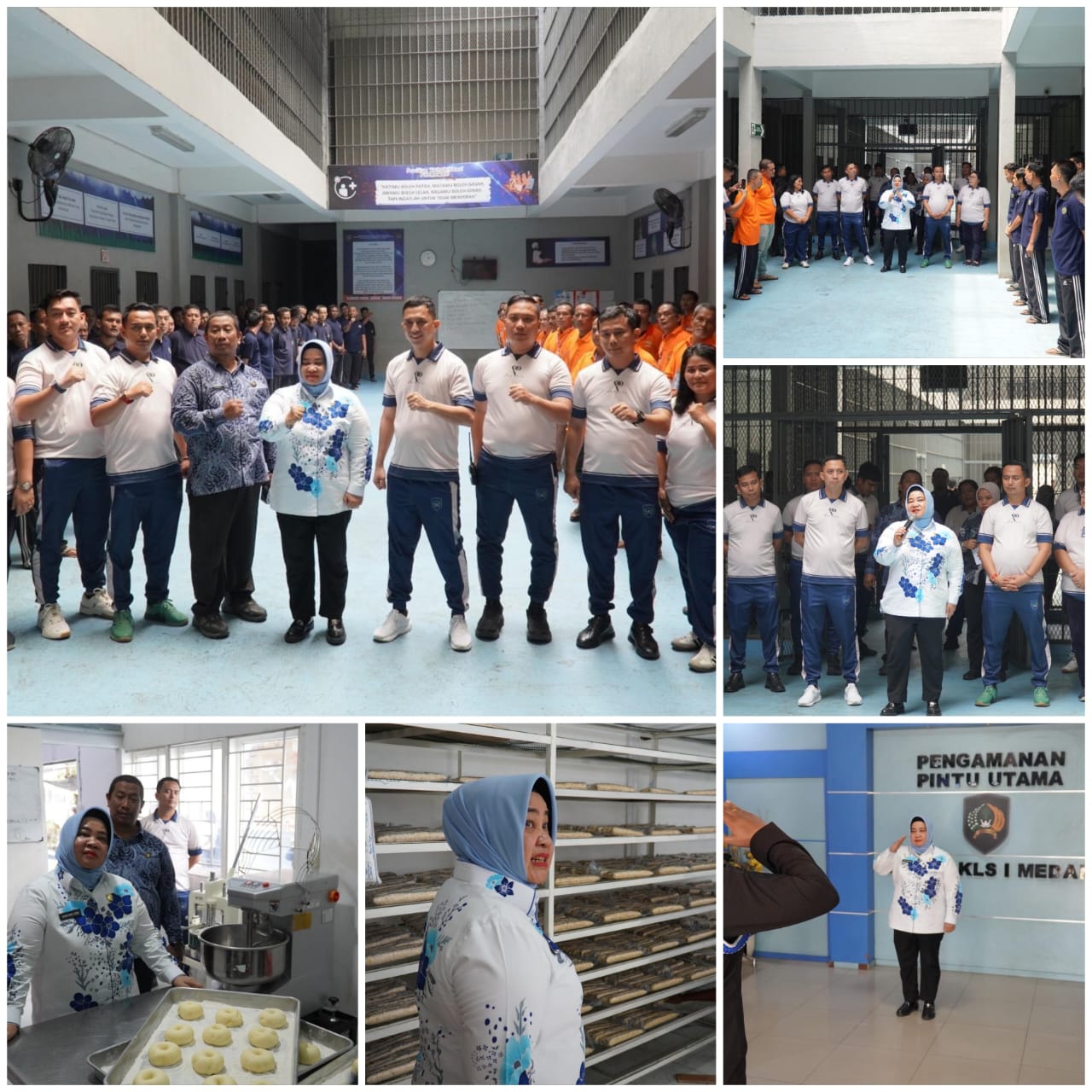 Kunjungan Direktur Perawatan Kesehatan dan Rehabilitasi Direktorat Jenderal Pemasyarakatan