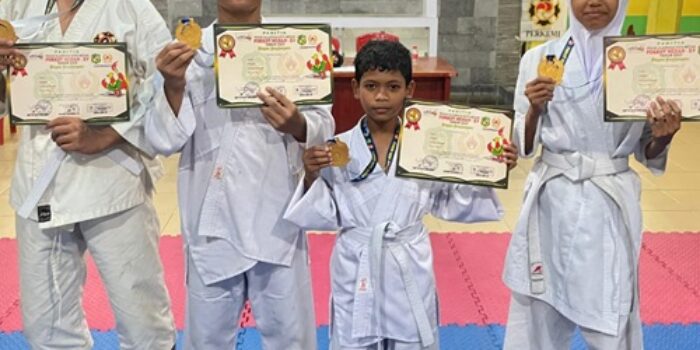 Dojo IT Ghafa Raih Empat Medali Emas pada Porkot Medan ke-XV Tahun 2025